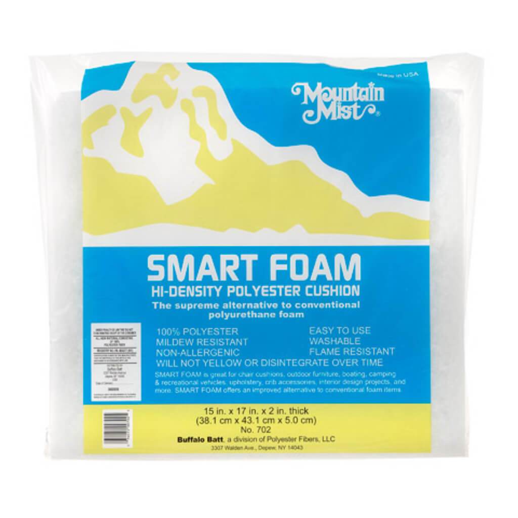Mountain Mist® Smart Foam Cushion: 15 x 17 inches 