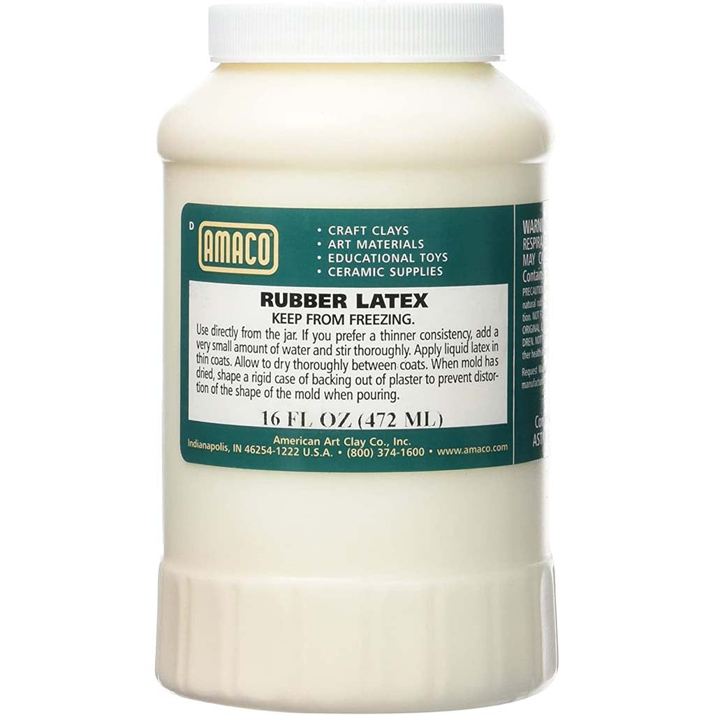 Amaco Rubber Latex Molding Compound 16oz