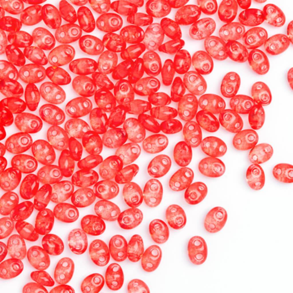 Preciosa Czech Twin 2-Hole Seed Beads 2.5x5mm 24g