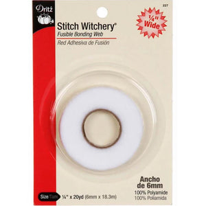 Stitch Witchery White Fusible Bonding Web 