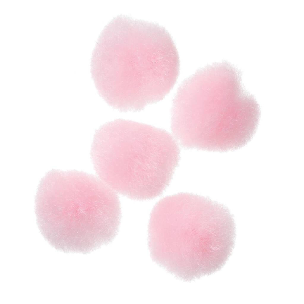 Acrylic Pom Poms 0.75in