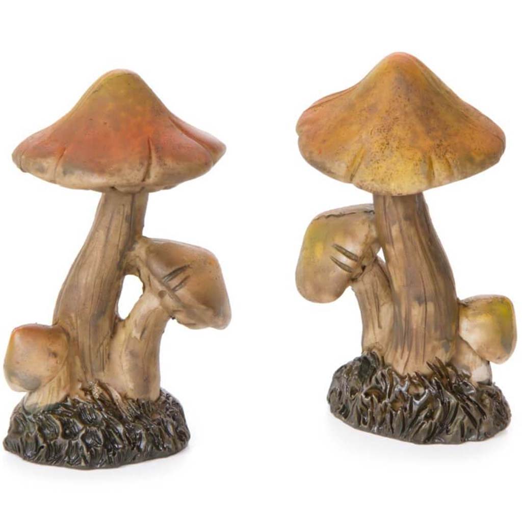 MINI MUSHROOM RESIN 3IN X2AST 