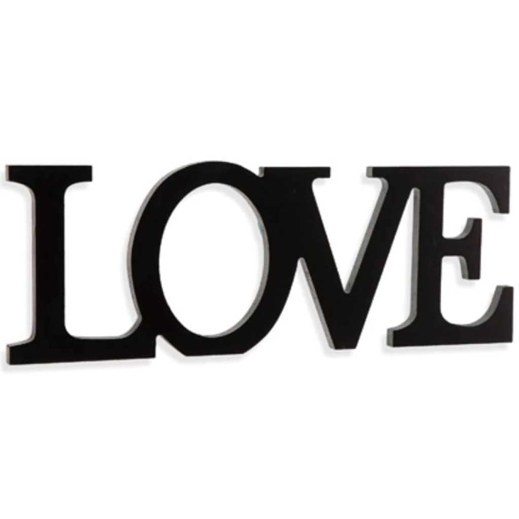 Wooden Words Hanger Love 