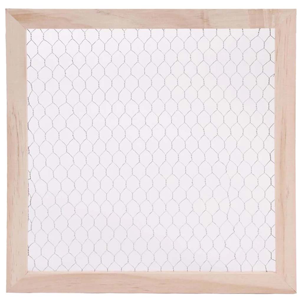 Craftwood™ Square Chicken Wire Frame: 12 x 12 inches