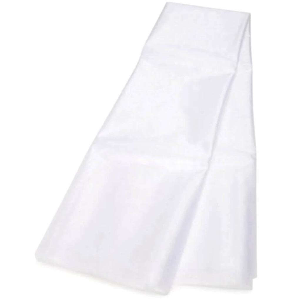 Victoria Lynn Organza White Folded 54 x 180 inches 