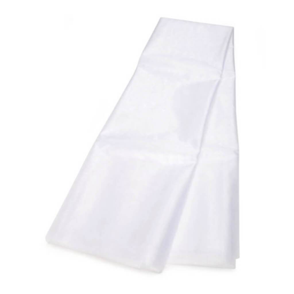 Victoria Lynn Organza White Folded 54 x 180 inches