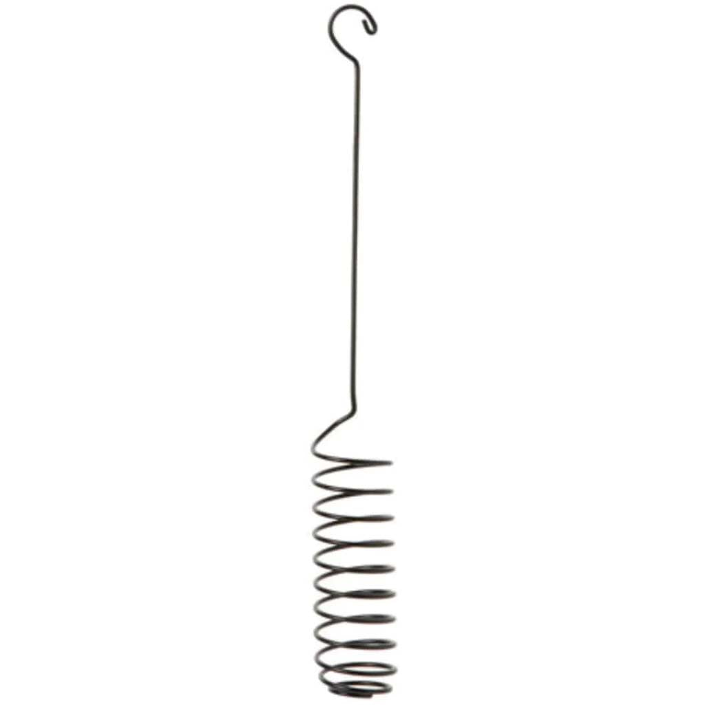 Taper Candle Holder Spiral Wire Black 1 x 8 inches 