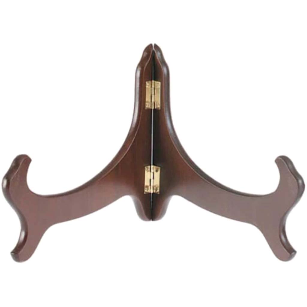 Bowl Easel Stand - Walnut - 6.5 inches 