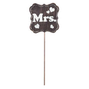 Mrs. Stake Metal and MDF 4.25 x 12 inches