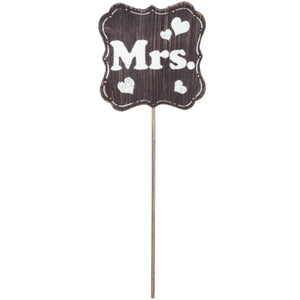 Mrs. Stake Metal and MDF 4.25 x 12 inches 