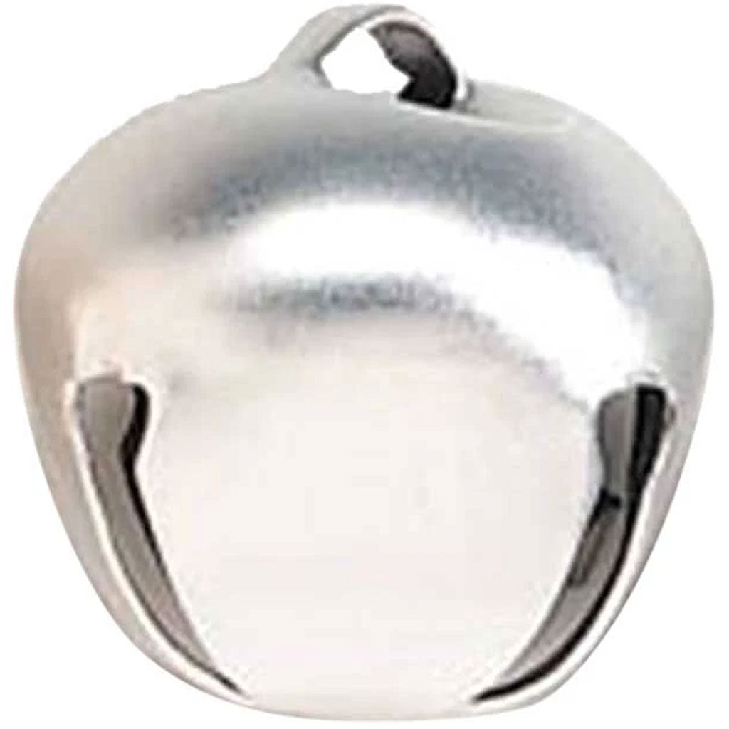 Jingle Bells Matte Silver 35mm 4 pieces