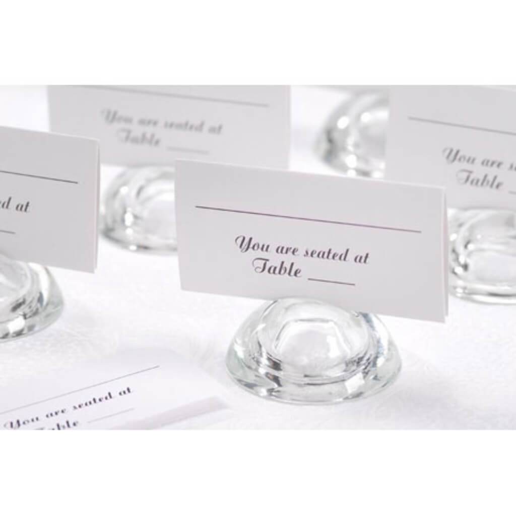 Seating Table Cards Square White 3-7/8 50 pieces 