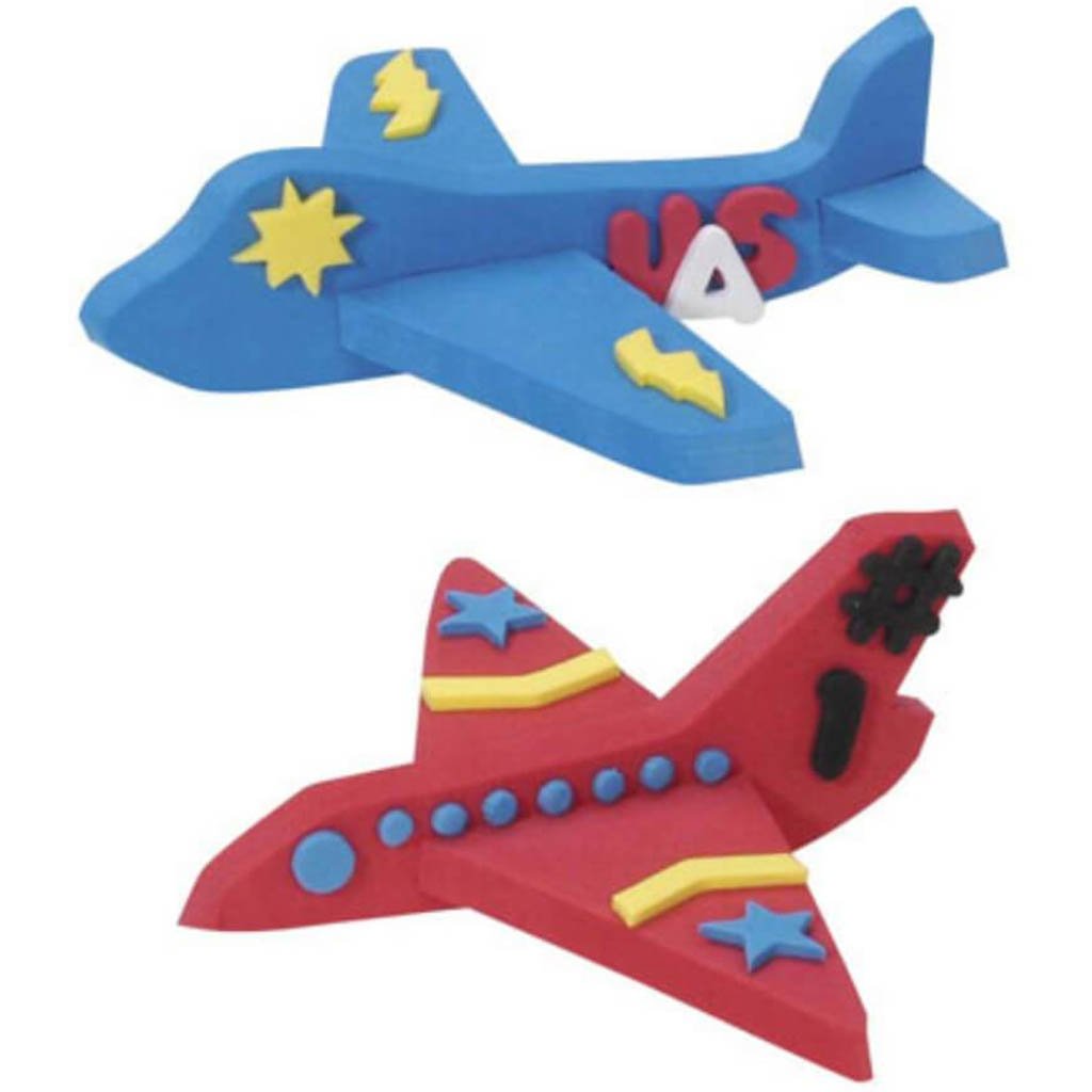 Foamies?® 3-D Activity Bucket Airplanes Makes 18 