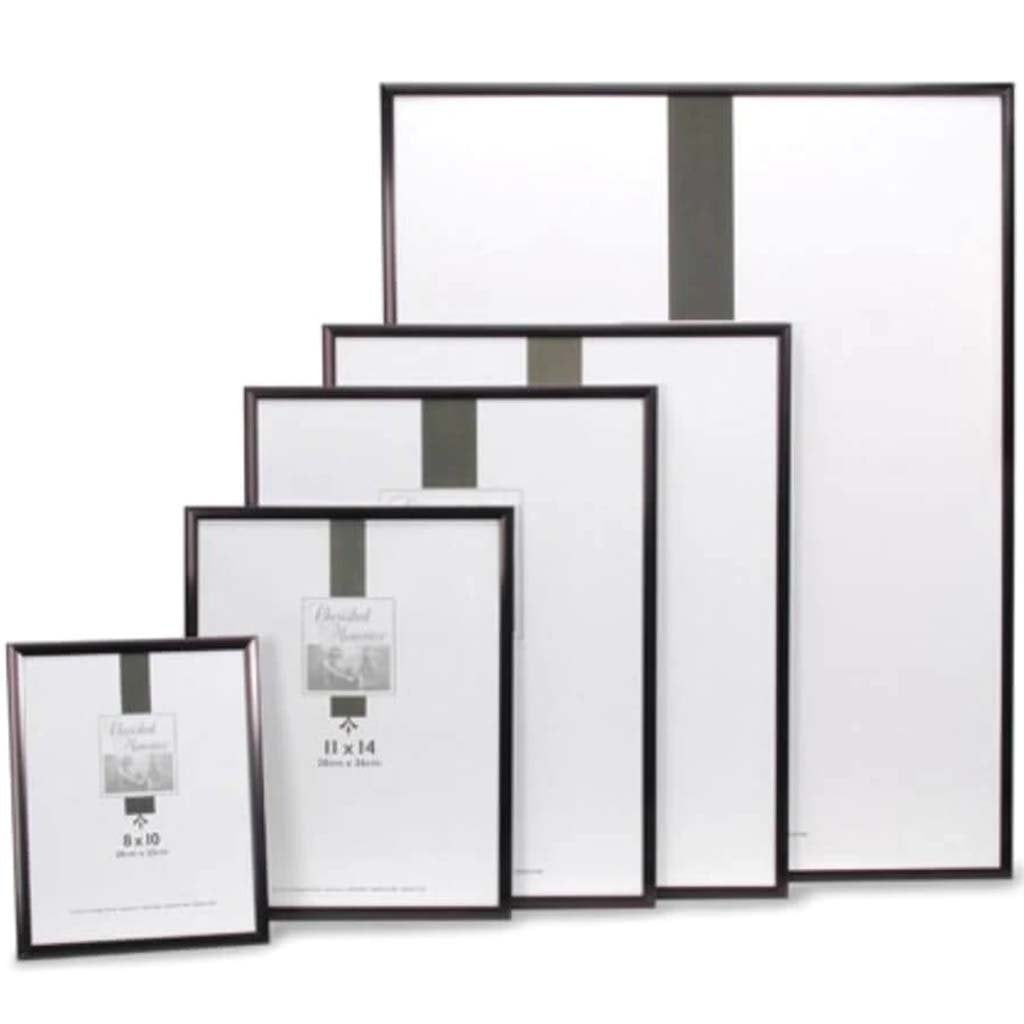 10 x 20 Picture Frame: 3 Photo, Black, 12.01 x 22 inches