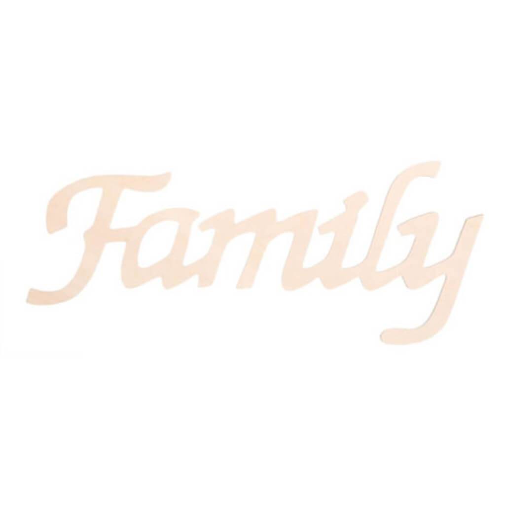 Family Wood Script 