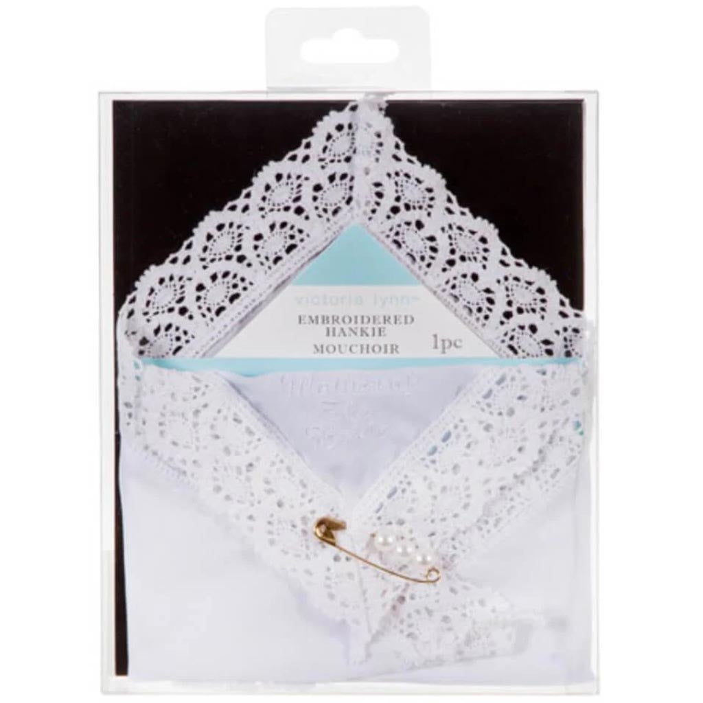 Mother of the Bride Embossed Hankie 