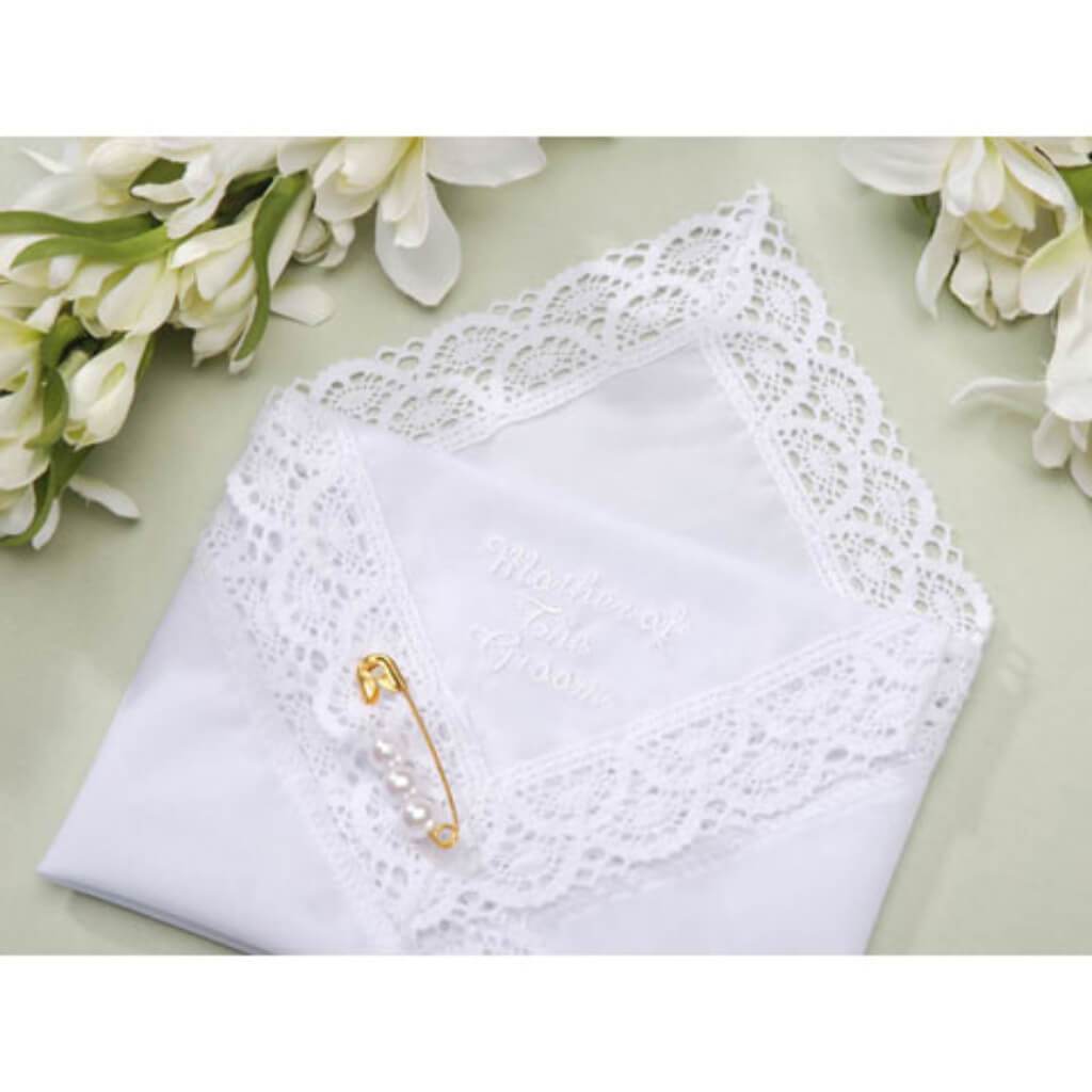 Mother of the Groom Embossed Hankie 