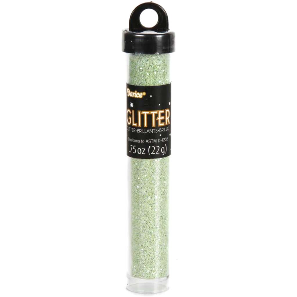 GLITTER PASTEL GREEN.75OZ TUBE 