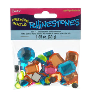 Rhinestones Acrylic Assorted Color, Size and Shape