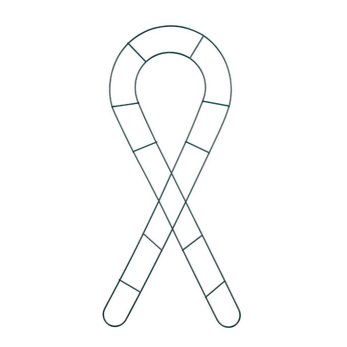 FLORL METAL FORM AWARENESS RIBBON SHAPE 24IN 