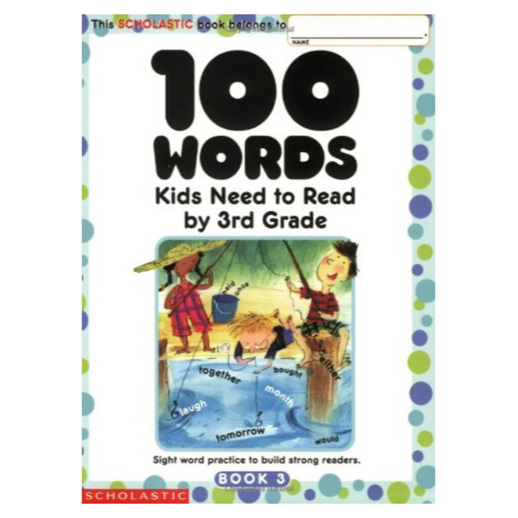 100 Words Kids Need to Read by 3rd Grade