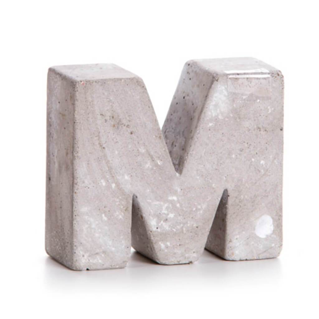 CEMENT LETTER M 