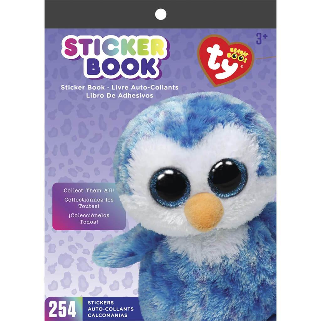 STICKER BOOK BLUE PENGUIN 