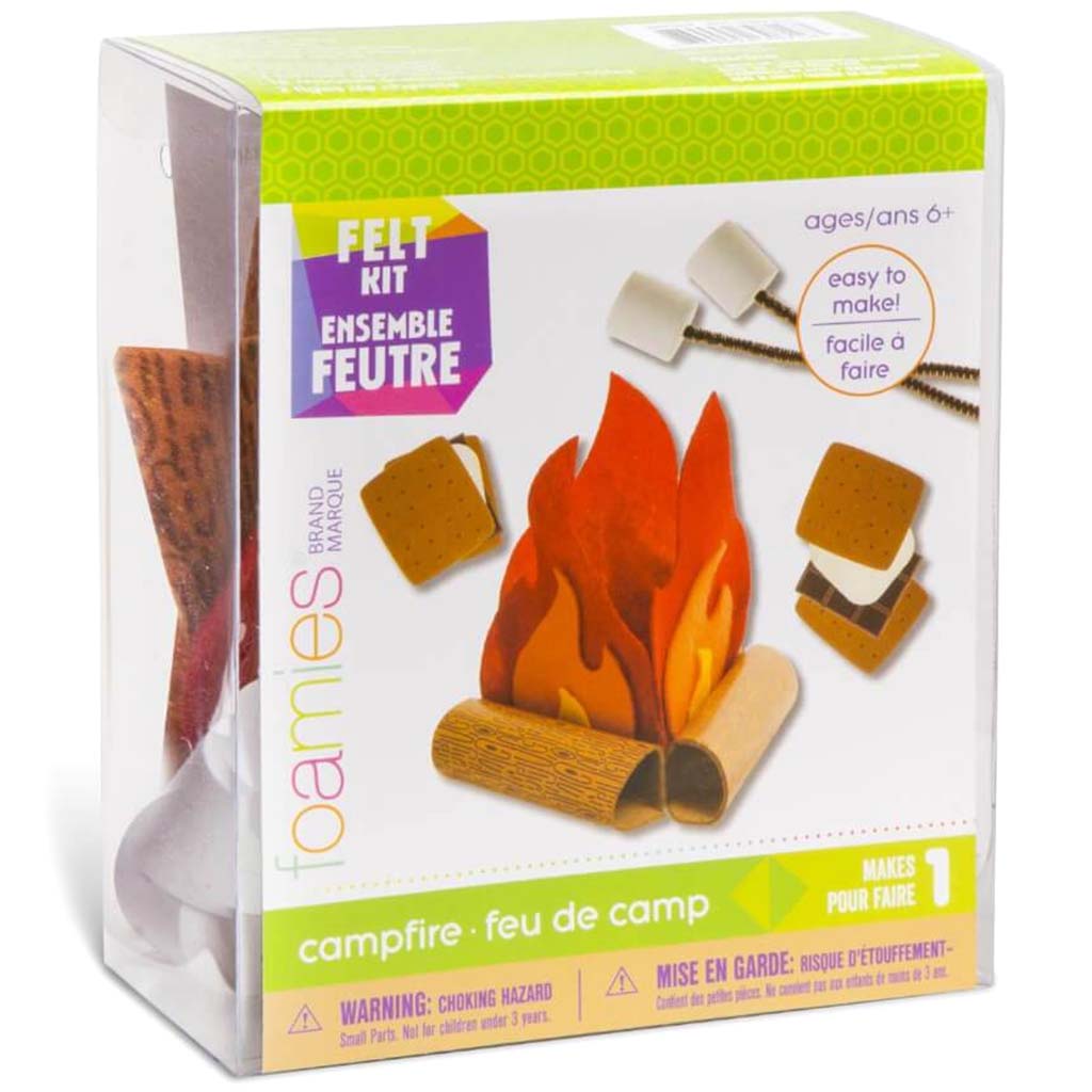 FELT/FOAM ACTIVITY KIT CAMP FIRE 