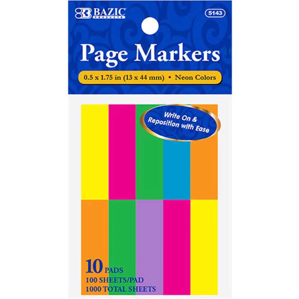 Page Marker Neon 5in x 1.75in 