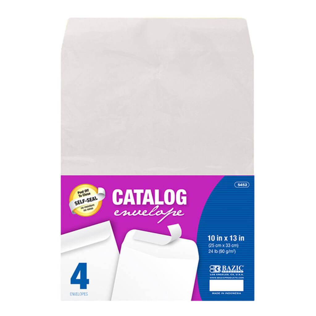 Self Seal White Catalog Envelope 10in x 13in 