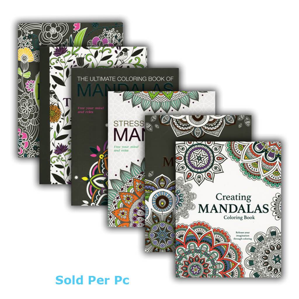 Bazic Mandalas Coloring Book for Adults