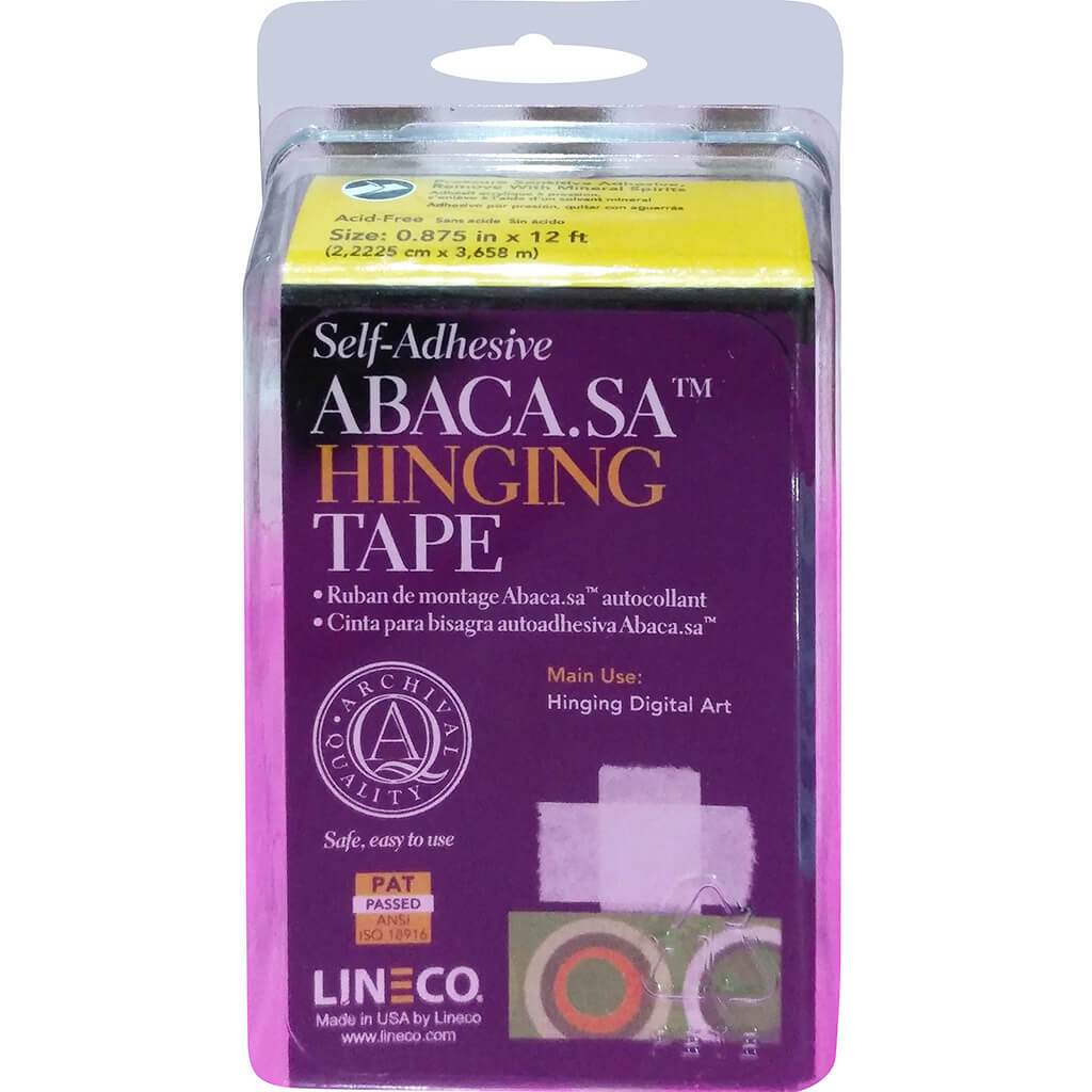 Abaca Hinging Tape 0.875in x 12ft