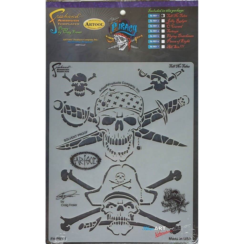 Artool Freehand Airbrush Template Piracy Tell No Tales