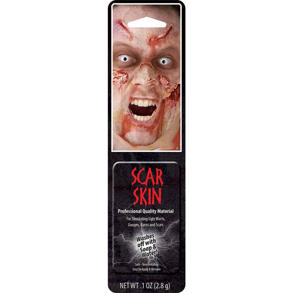 Zombie Scar Skin Makeup 