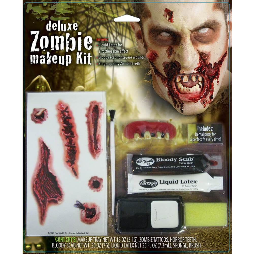 Deluxe Zombie Makeup Kit 