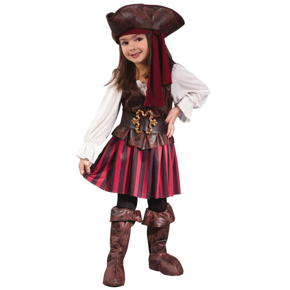 Girl High Seas Buccaneer Costume