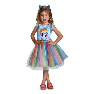 Rainbow Dash Dress Classic Costume 