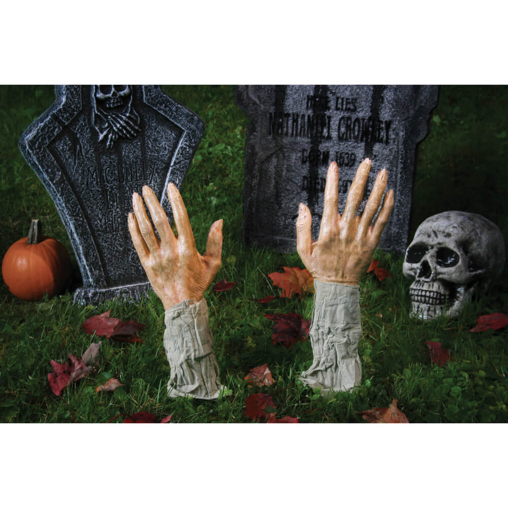 Gruesome Grave Breakers Pair of Hands 17in 