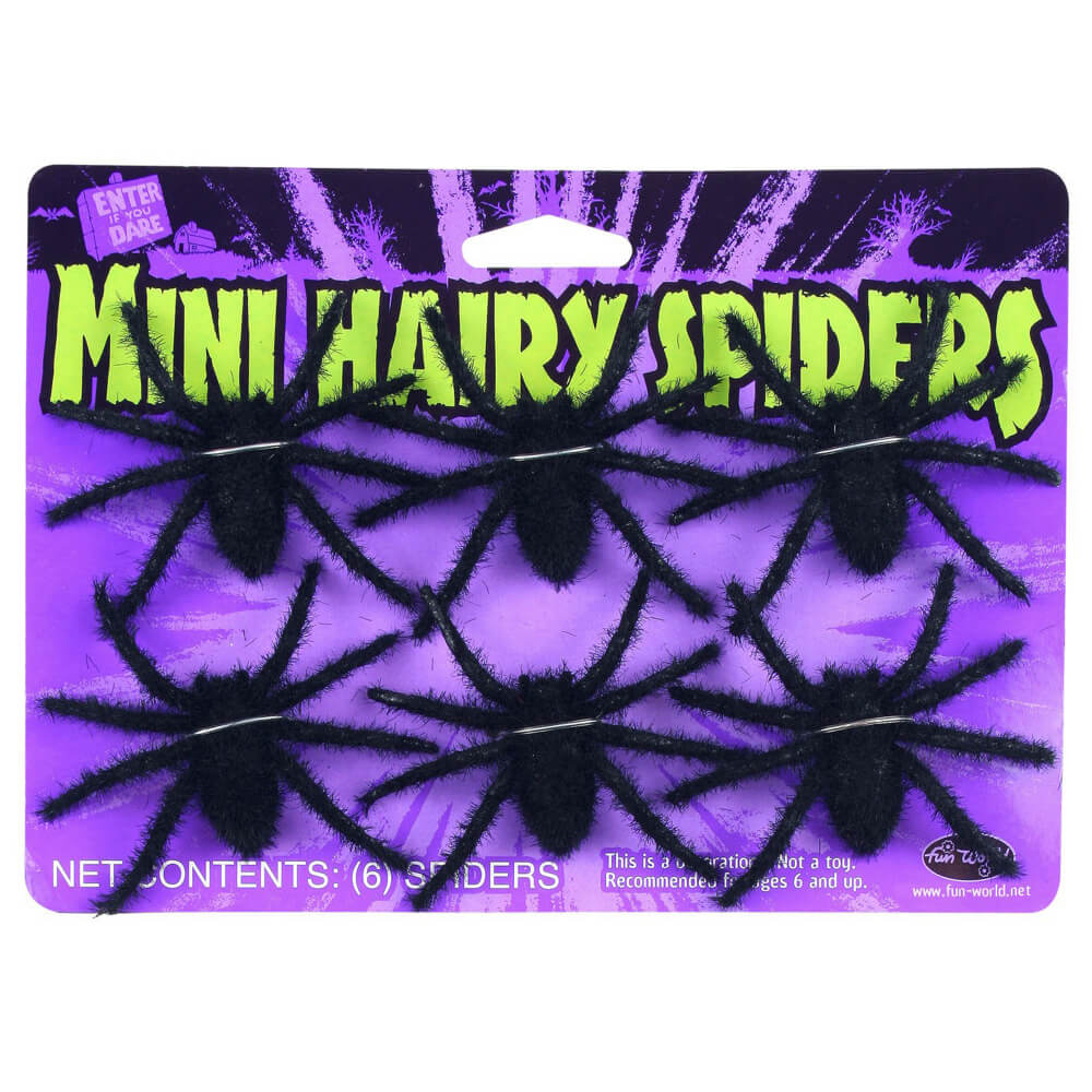 Mini Hairy Spiders 