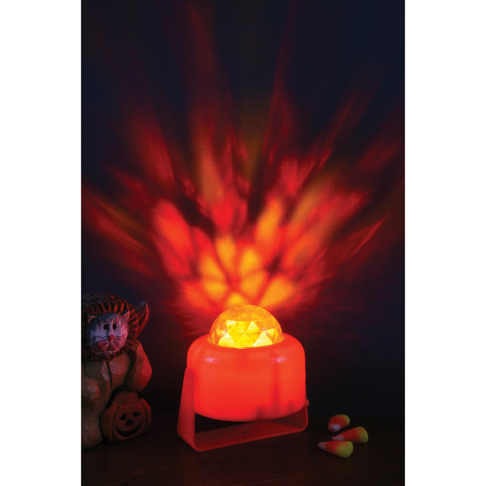 Flaming Pumpkin Light 