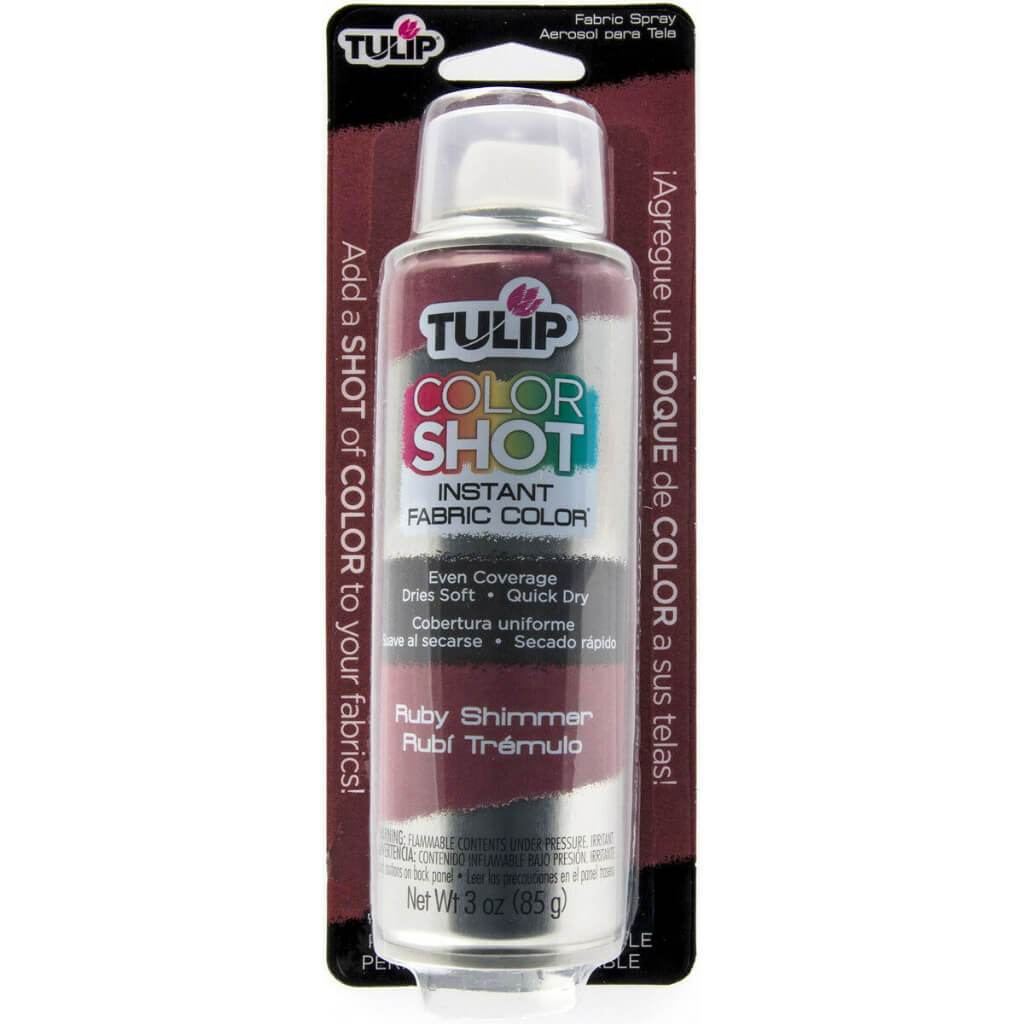 Tulip Color Shot Instant Fabric Spray Paint 3oz