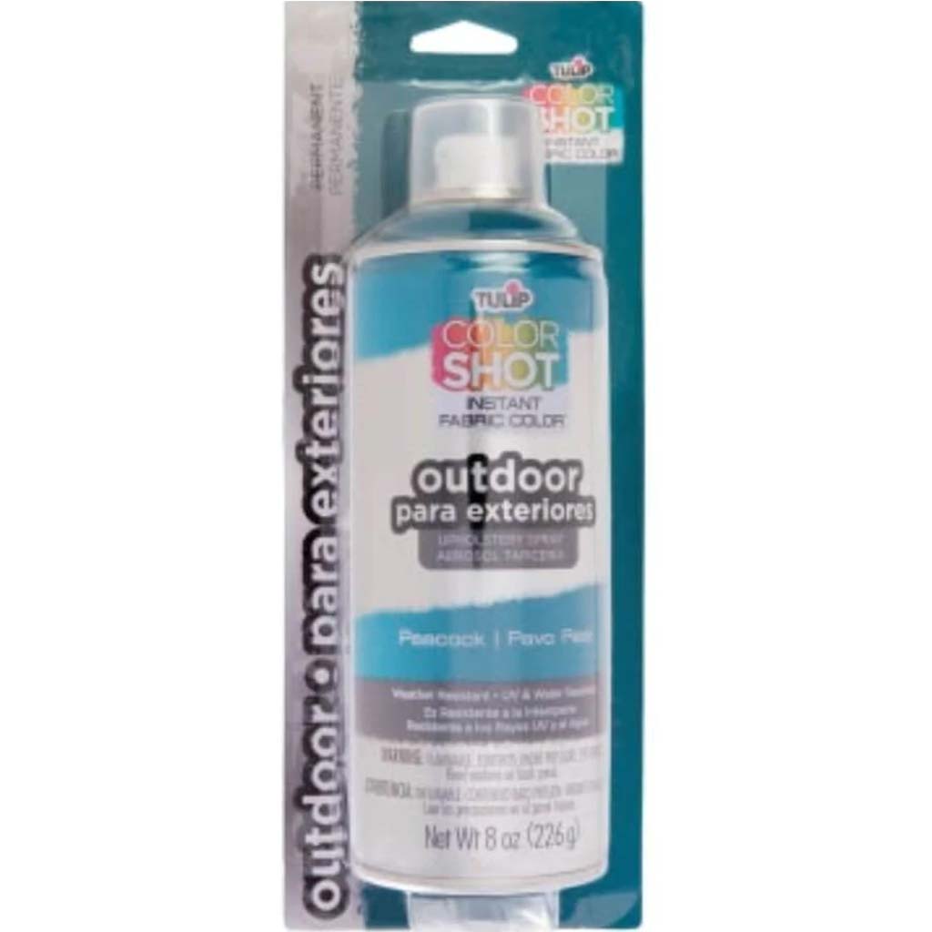 COLOR SHOT INSTANT FABRIC SPRAY COLOR OUTDOOR 8OZ