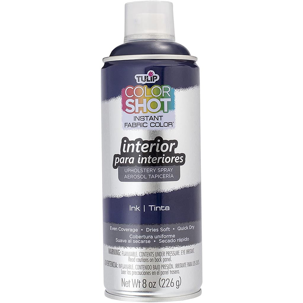 Instant Fabric Spray Paint 8oz Ink