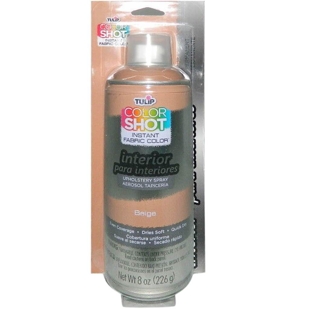 Color Shot Instant Fabric Spray indoor 8oz Scarlet