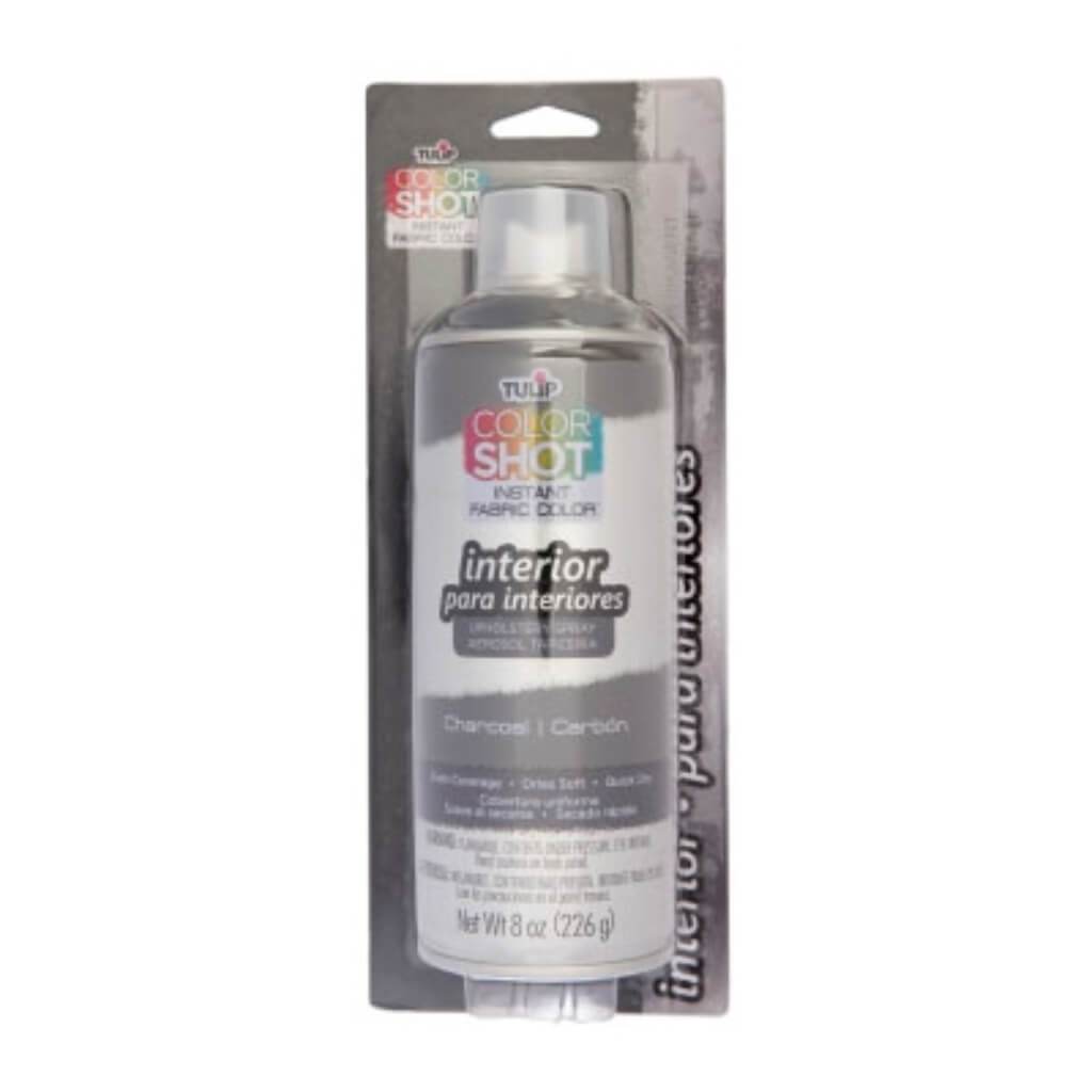 Color Shot Instant Fabric Spray indoor 8oz Scarlet