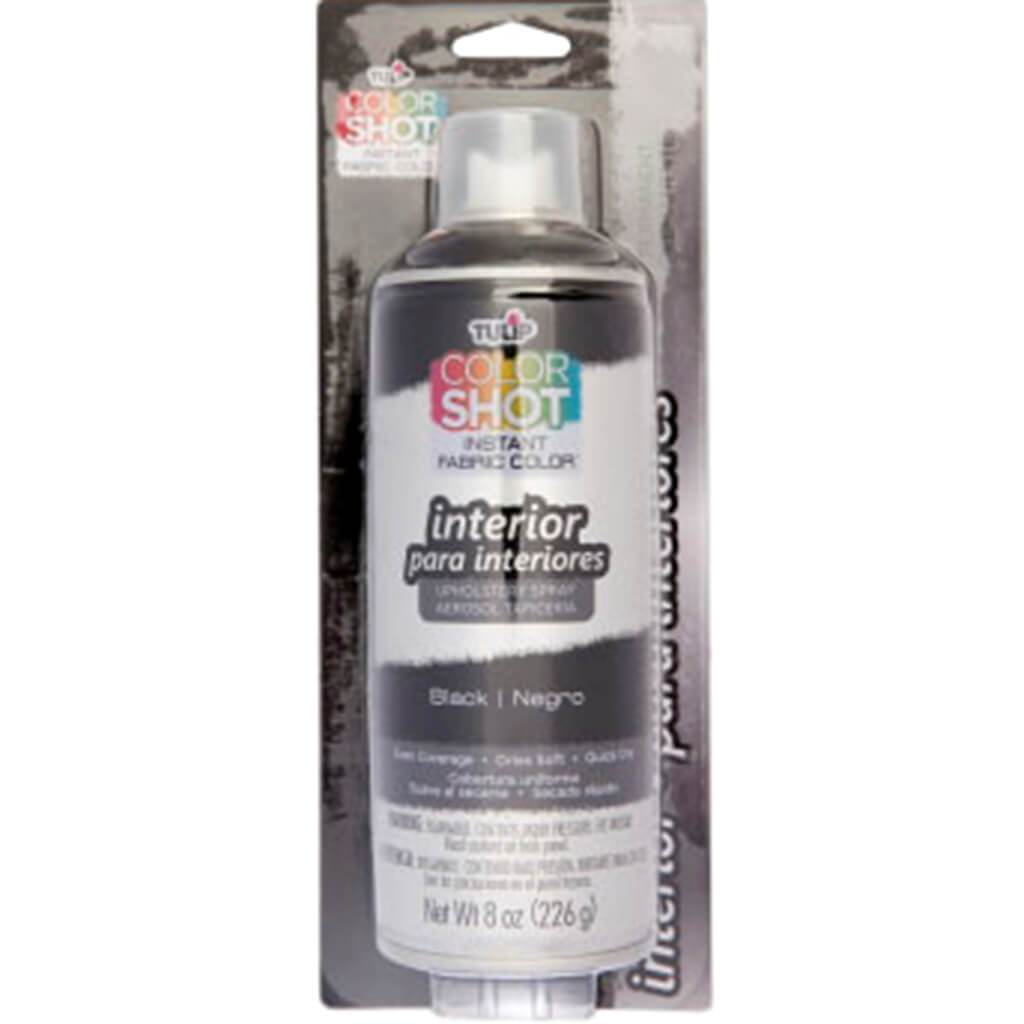 Color Shot Instant Fabric Spray indoor 8oz Scarlet
