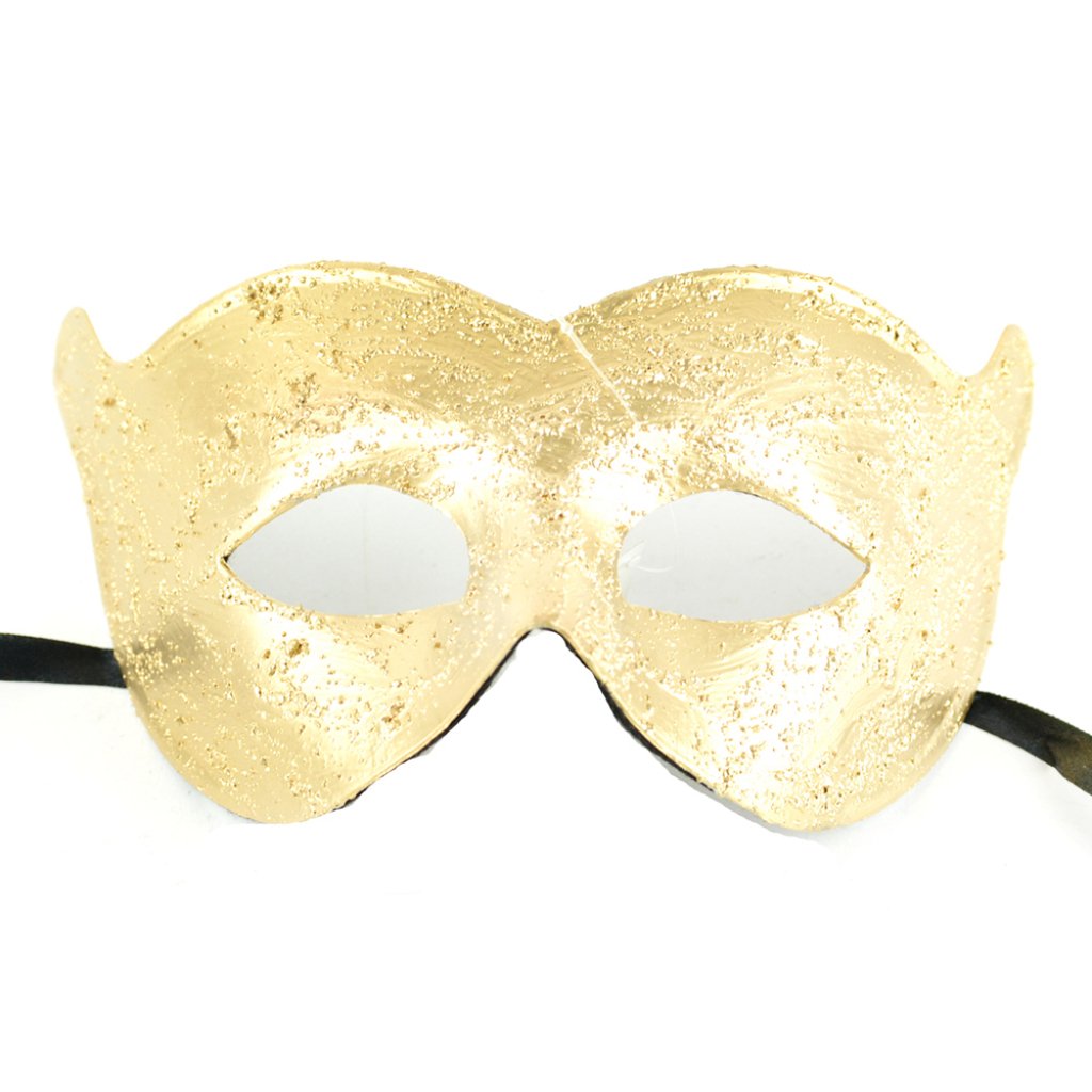 Gold Half Mask 7.5in 