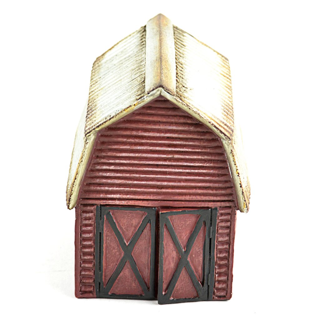Miniature Garden Red Barn 4.25â€? 