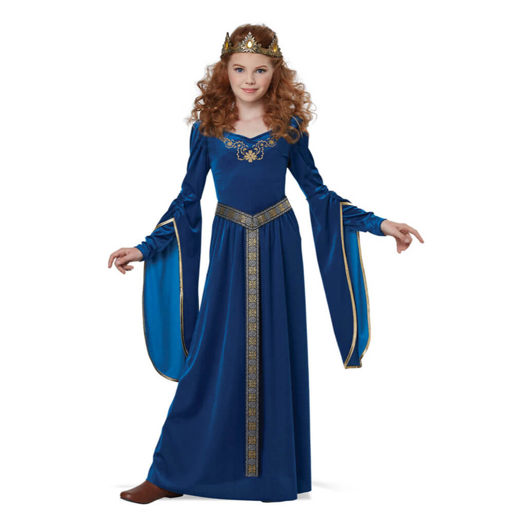 Sapphire Medieval Princess Costume