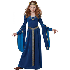 Sapphire Medieval Princess Costume